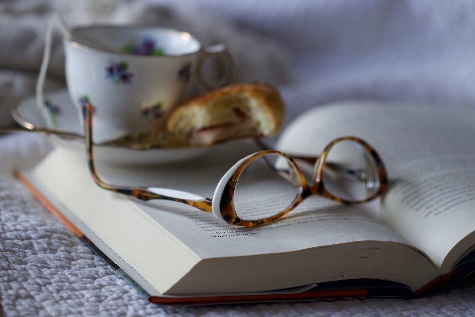 Illustrative photograph of reading Glasses